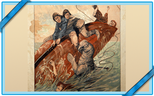 A WALRUS ATTACKS FISHERMEN